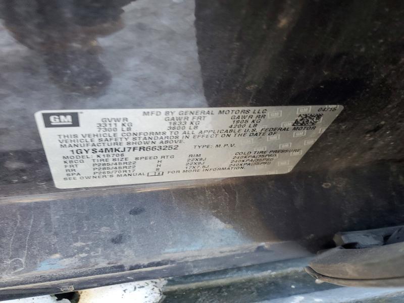 2015 Cadillac Escalade Luxury