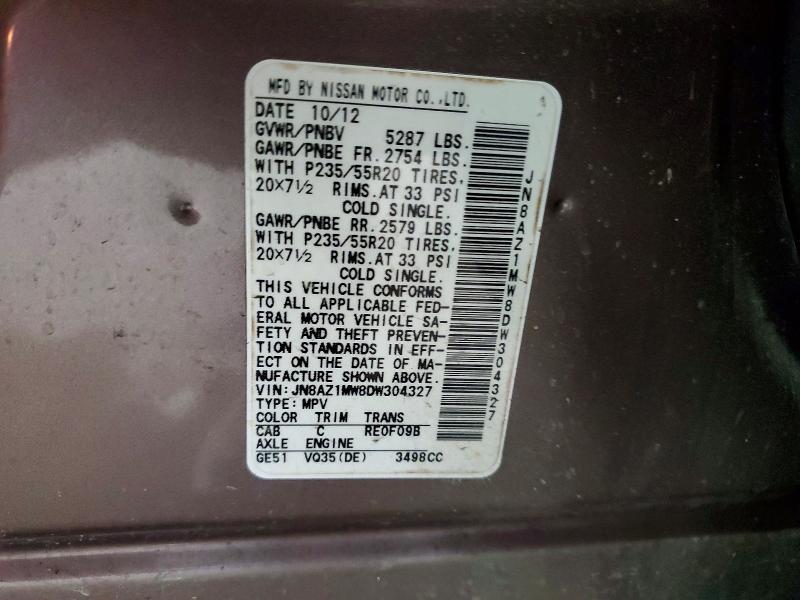 2013 Nissan Murano s