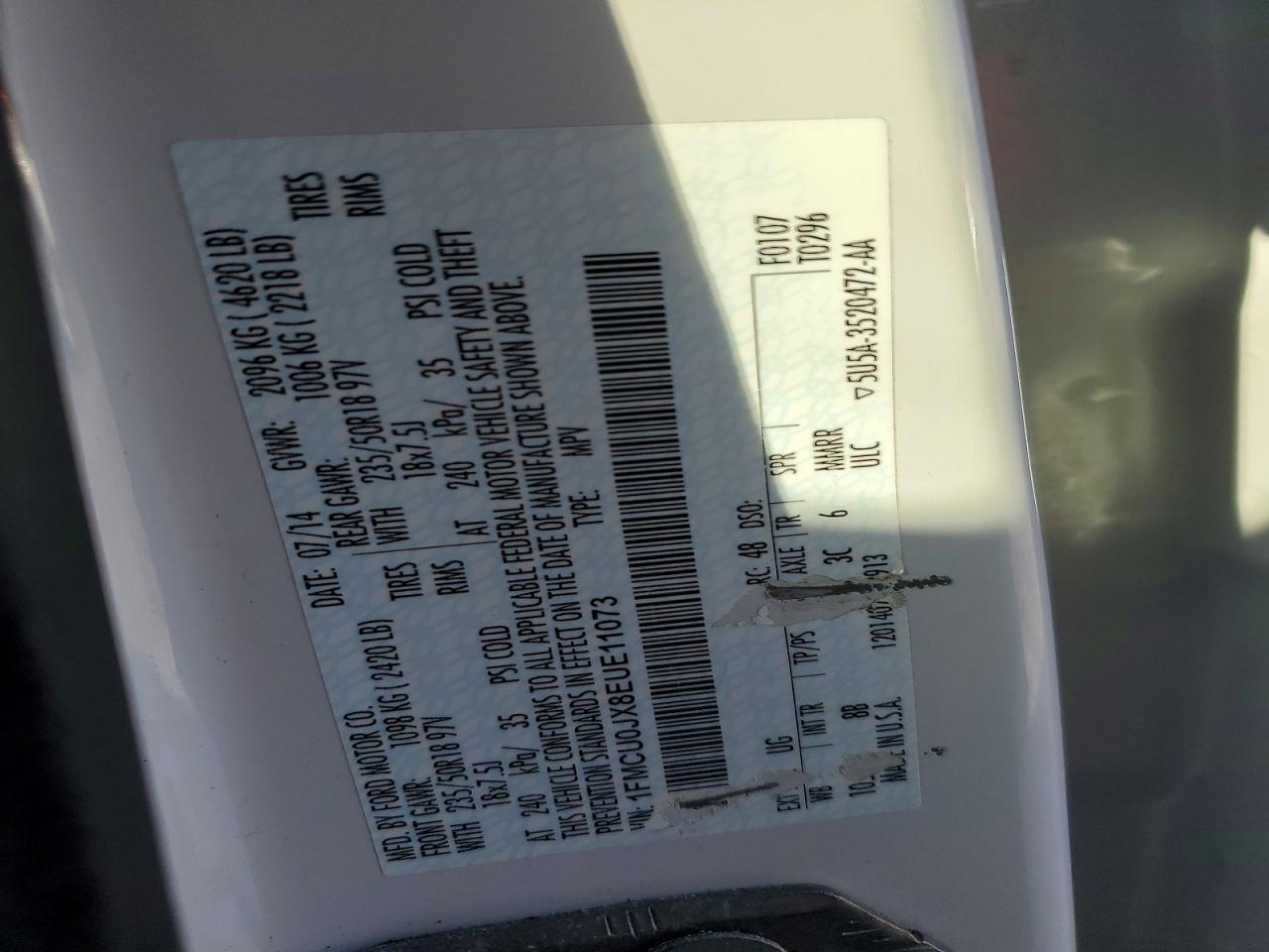 2014 Ford Escape Titanium