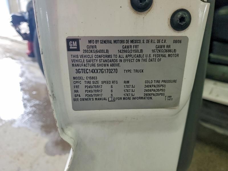 2007 GMC New Sierra C1500 Classic