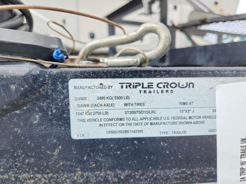2024 Triple Crown 16' Trailer