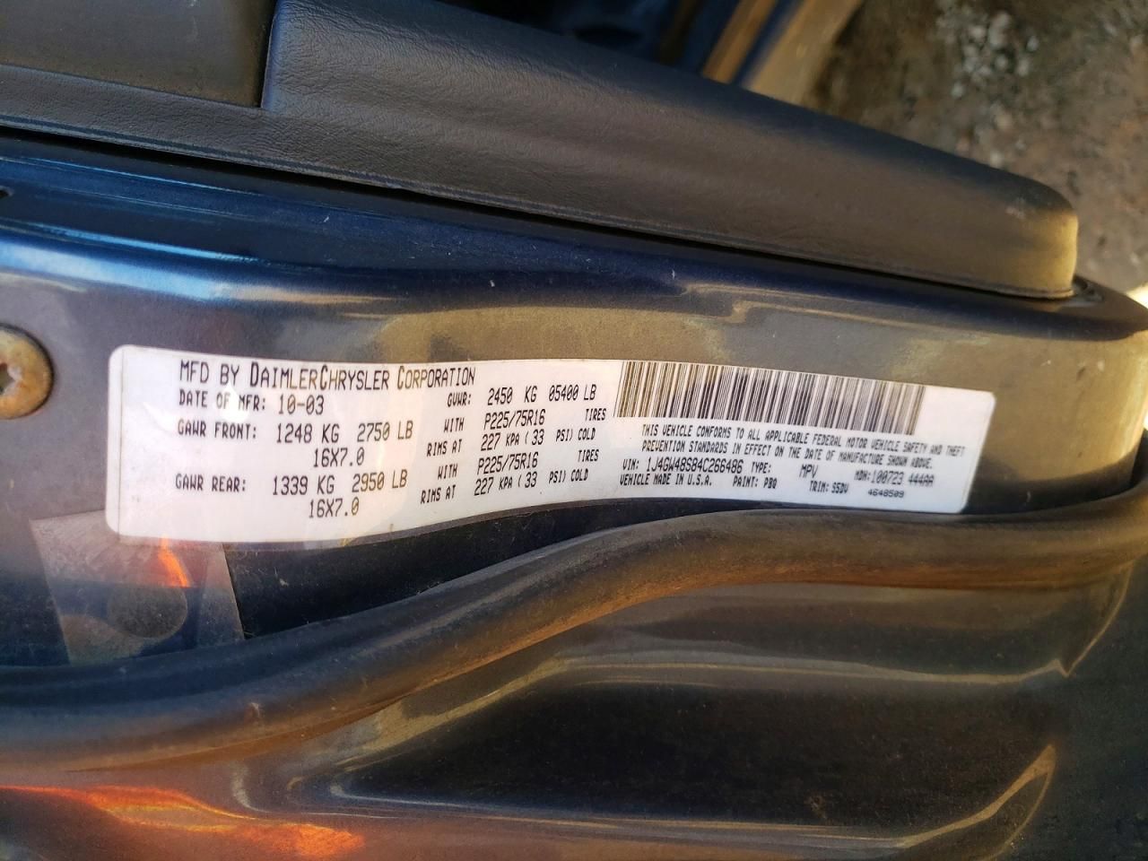 2004 Jeep Grand Cherokee Laredo