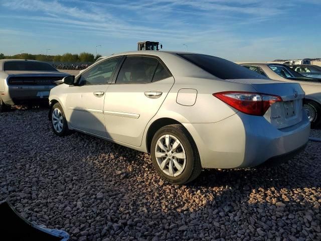 2016 Toyota Corolla l