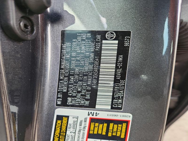 2010 Toyota Camry le