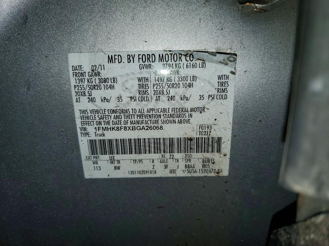 2011 Ford Explorer Limited