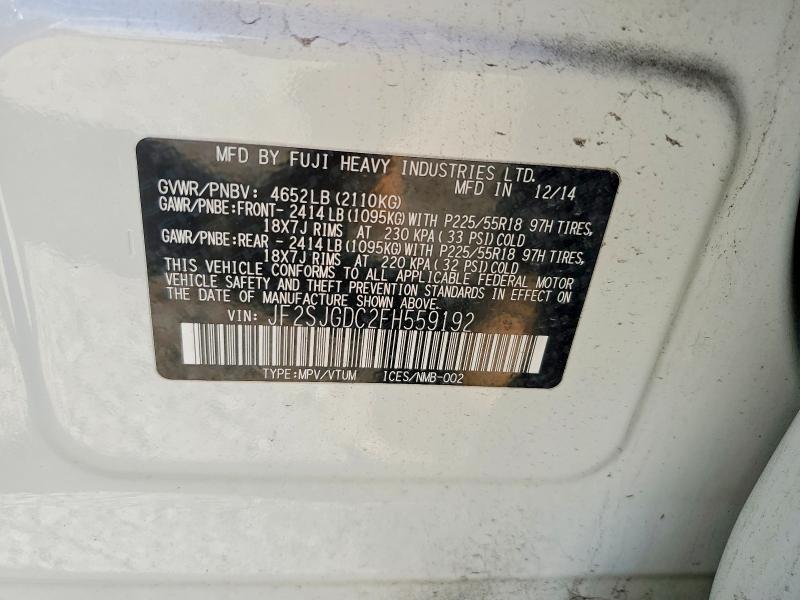 2015 Subaru Forester 2.0xt Premium