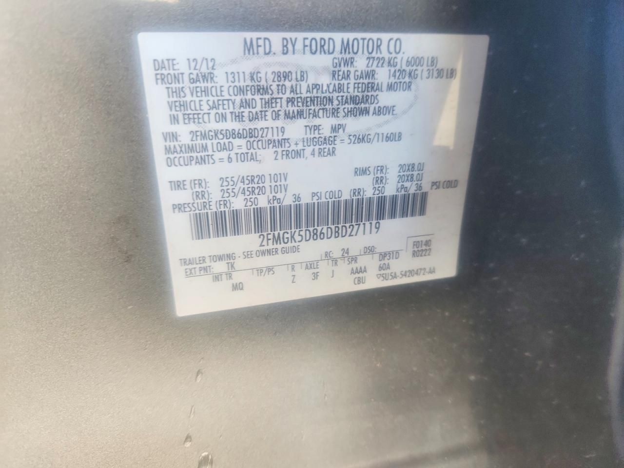 2013 Ford Flex Limited