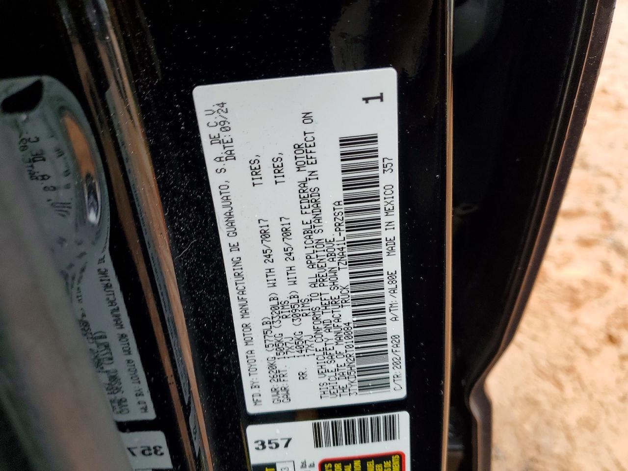 2024 Toyota Tacoma SR