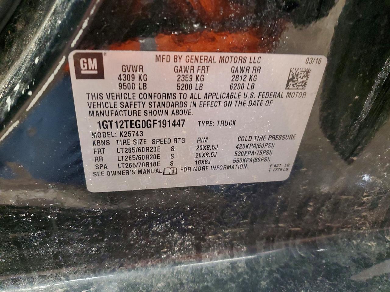 2016 GMC Sierra K2500 SLT