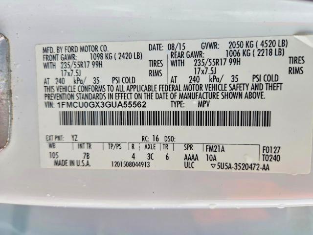 2016 Ford Escape se