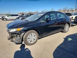 Honda salvage cars for sale: 2012 Honda Civic lx