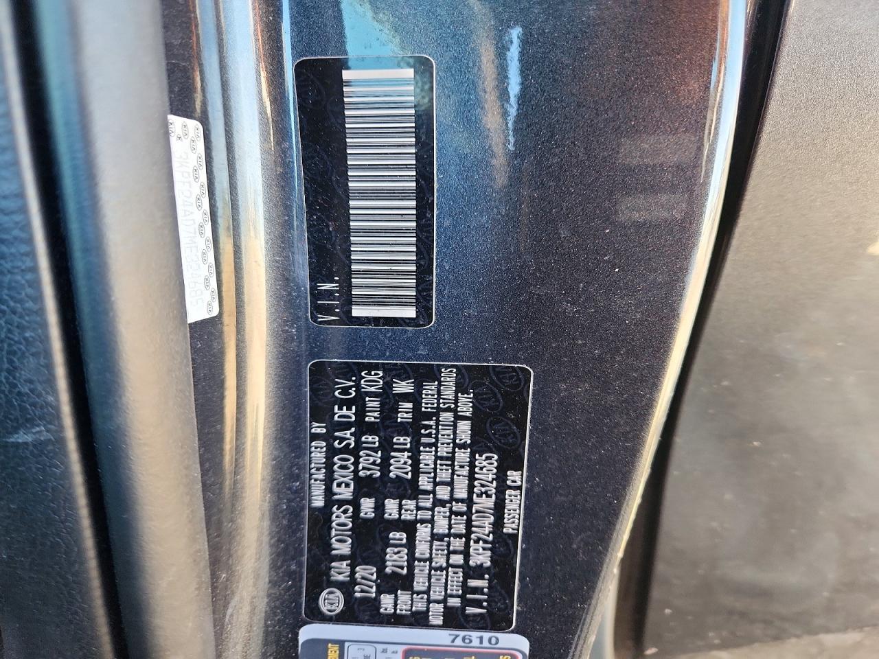 2021 KIA Forte fe