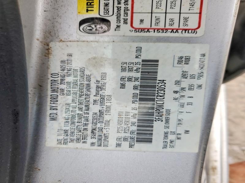 2012 Ford Fusion Sport