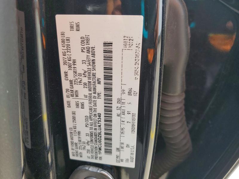 2020 Ford Escape Titanium