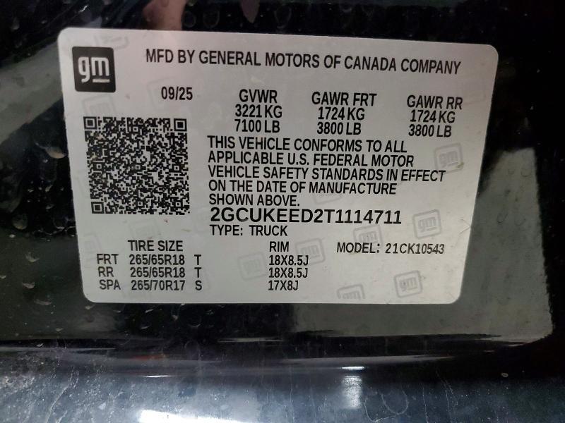 2026 Chevrolet Silverado K1500 rst