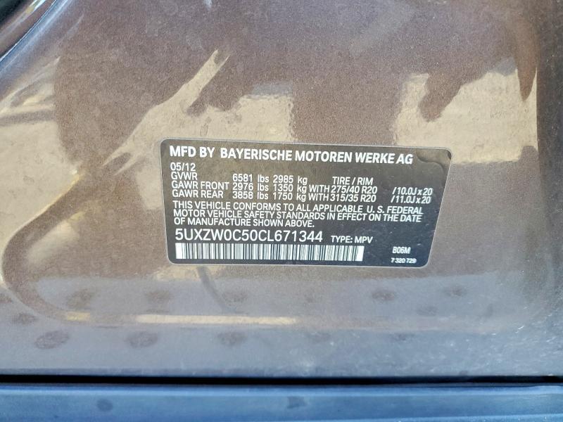 2012 BMW X5 Xdrive35d