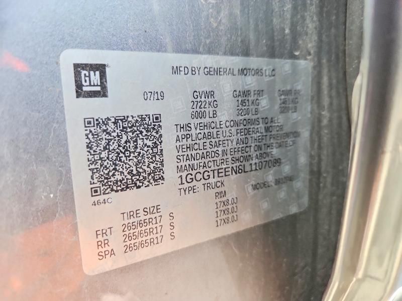 2020 Chevrolet Colorado ZR2