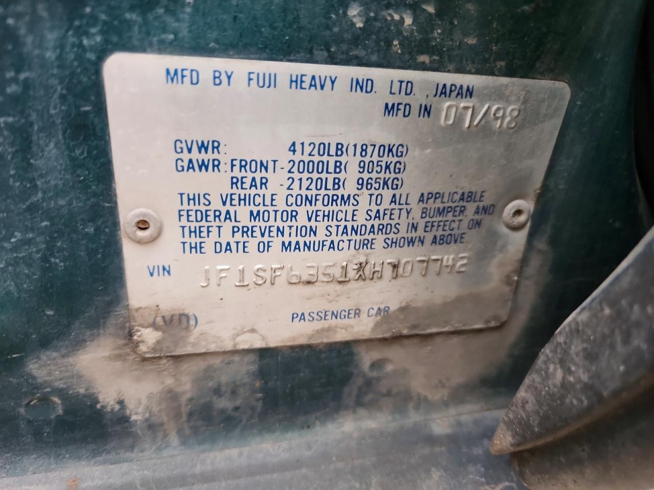 1999 Subaru Forester l