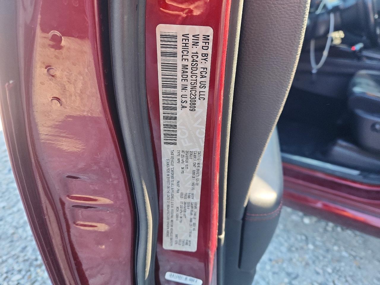 2022 Dodge Durango R/T