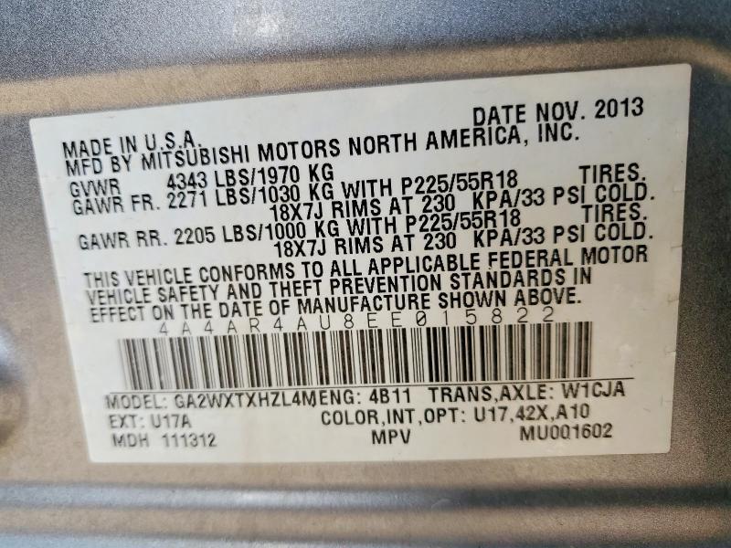 2014 Mitsubishi Outlander se