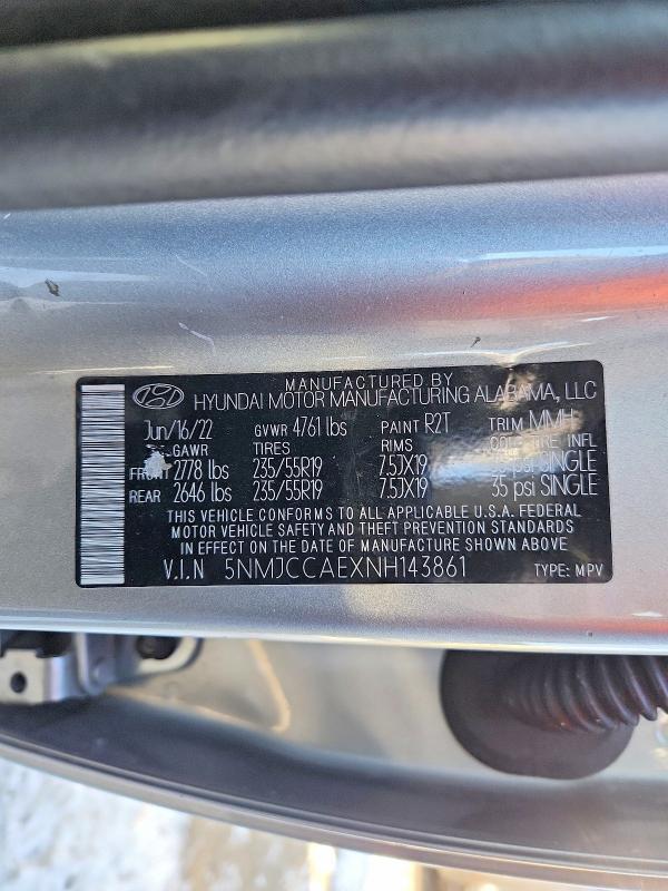 2022 Hyundai Tucson sel