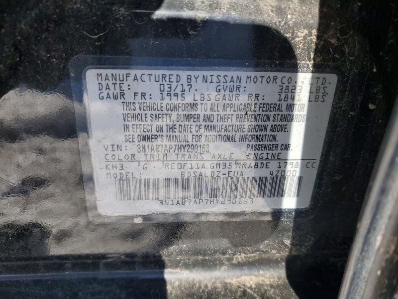 2017 Nissan Sentra s