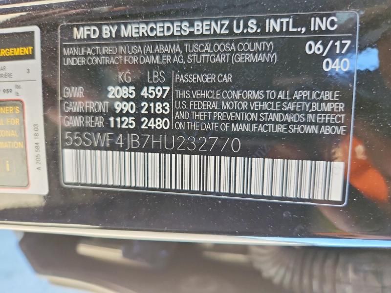 2017 Mercedes-Benz C300