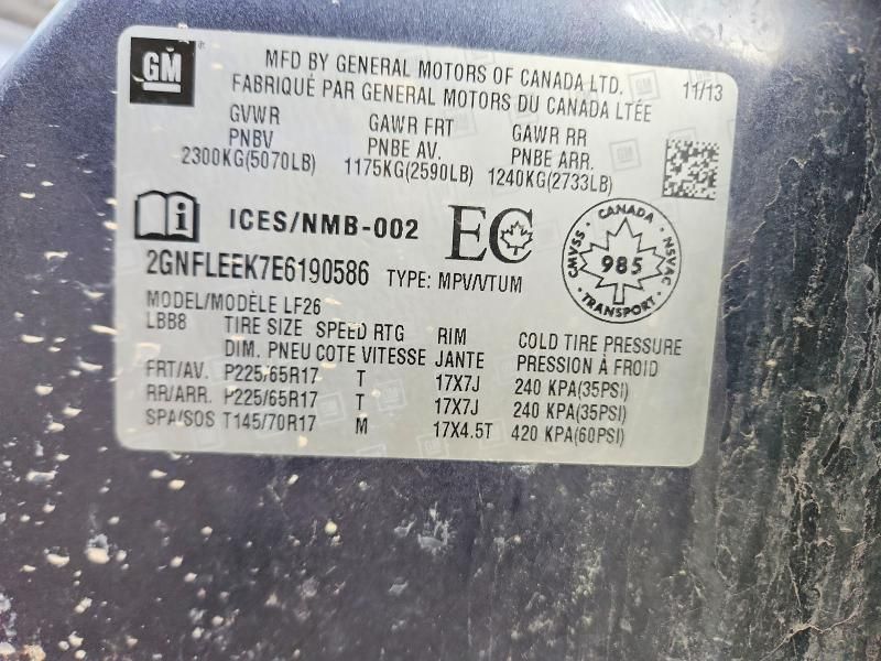 2014 Chevrolet Equinox ls