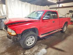 Dodge Dakota salvage cars for sale: 2002 Dodge Dakota Sport