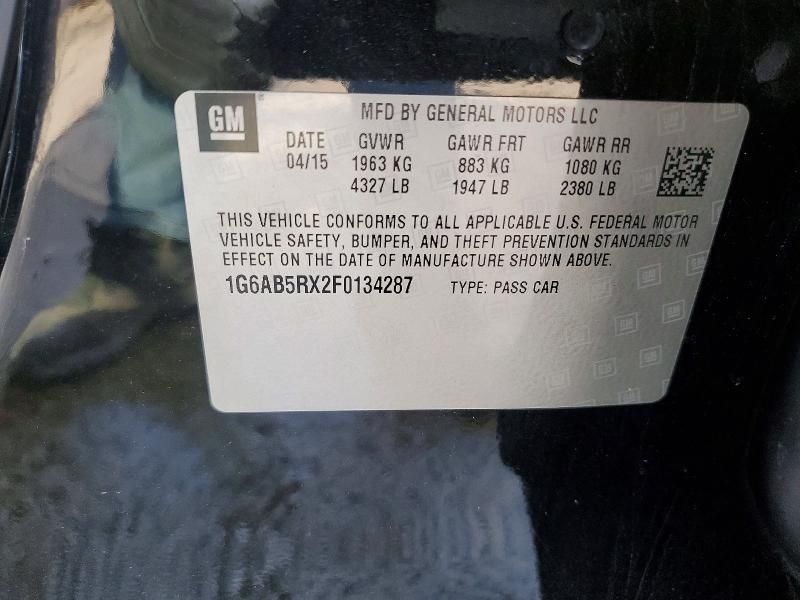 2015 Cadillac Ats Luxury