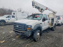 Salvage trucks for sale at Fredericksburg, VA auction: 2007 Ford F450 Super Duty