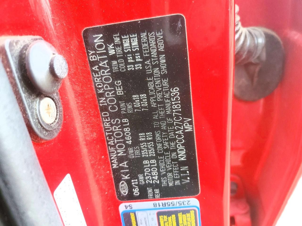 2012 KIA Sportage ex