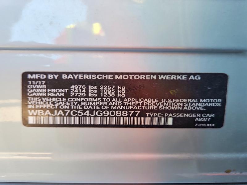 2018 BMW 530 xi