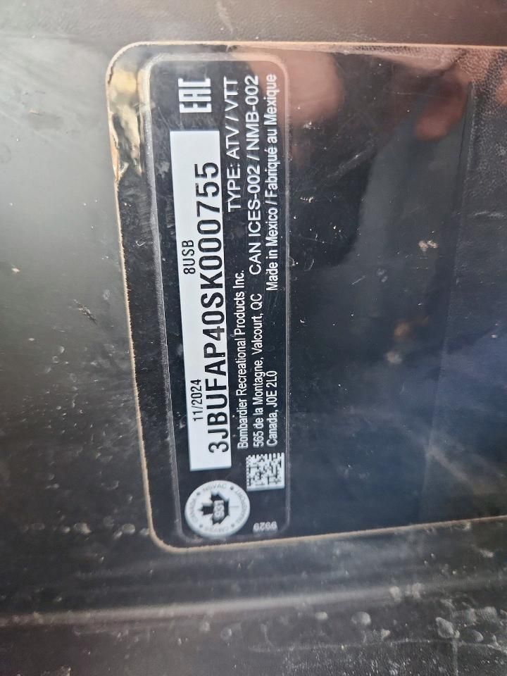 2025 Can-Am 2025 CAN Defender-ATV