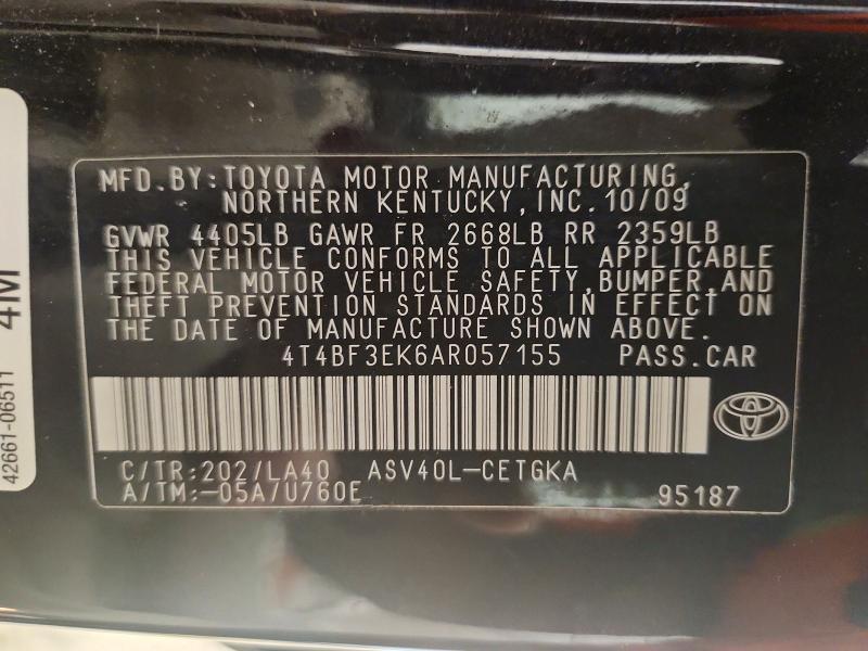 2010 Toyota Camry Base