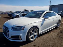 Audi salvage cars for sale: 2019 Audi S5 Premium Plus