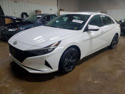 Hyundai salvage cars for sale: 2023 Hyundai Elantra Blue
