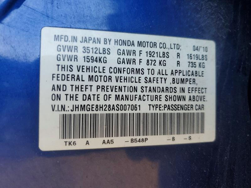 2010 Honda FIT