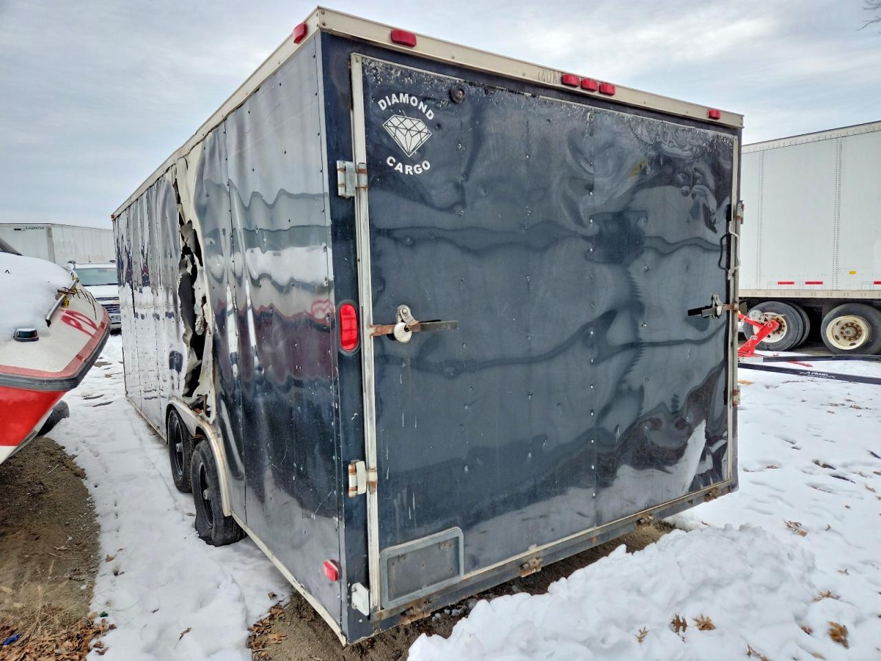 2014 Diamond Cargo Enclosed Cargo Trailer