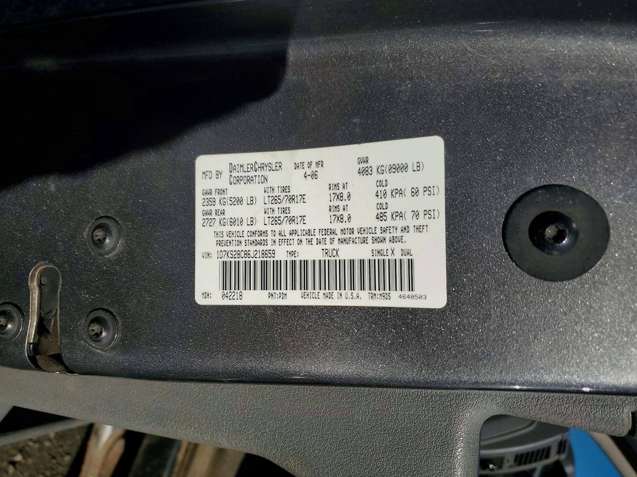 2006 Dodge Ram 2500 st