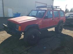 Salvage cars for sale from Copart Woodburn, OR: 1996 Jeep Cherokee Sport