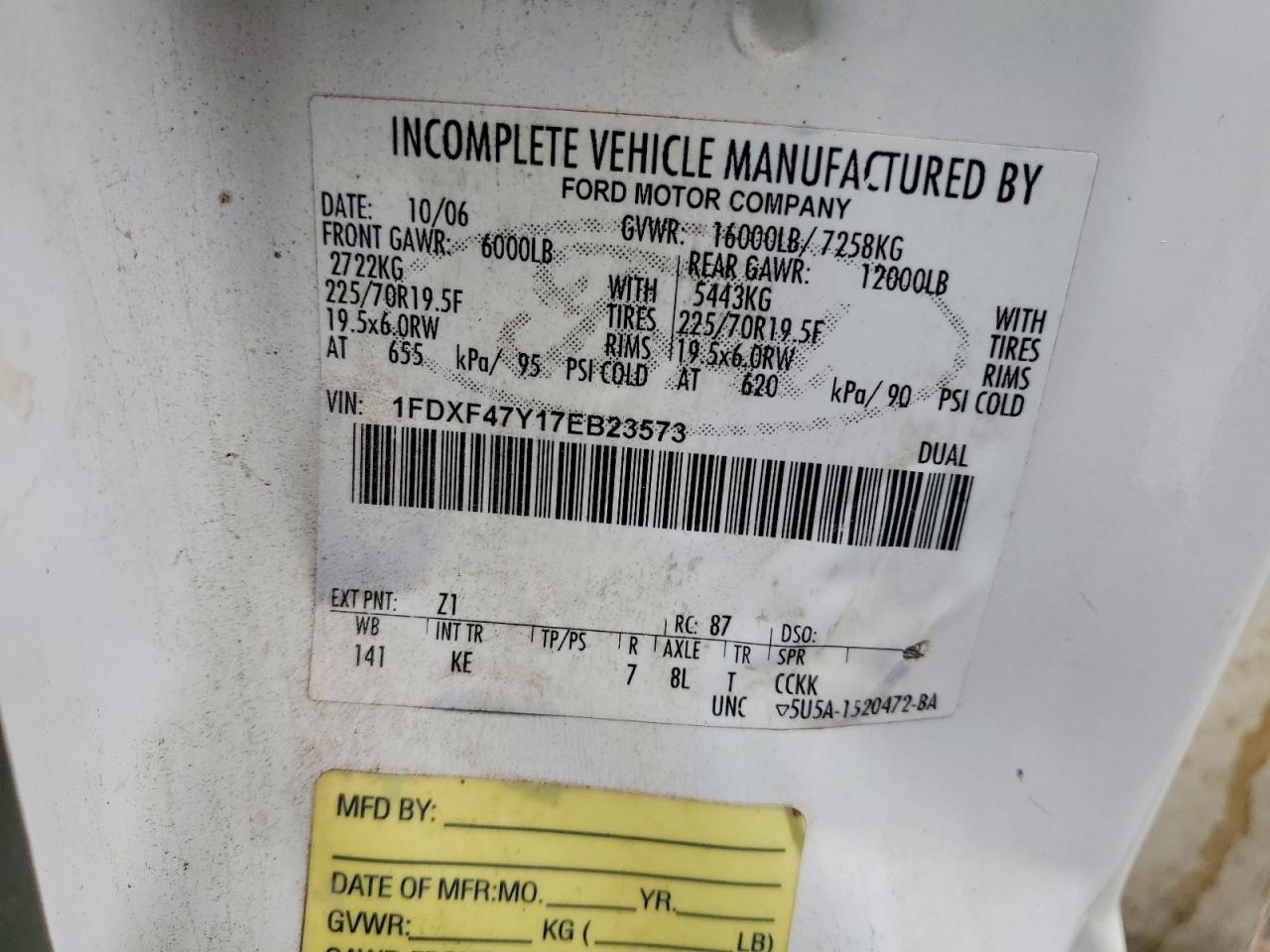 2007 Ford F450 Super Duty