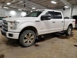 Ford Vehiculos salvage en venta: 2015 Ford F150 Supercrew