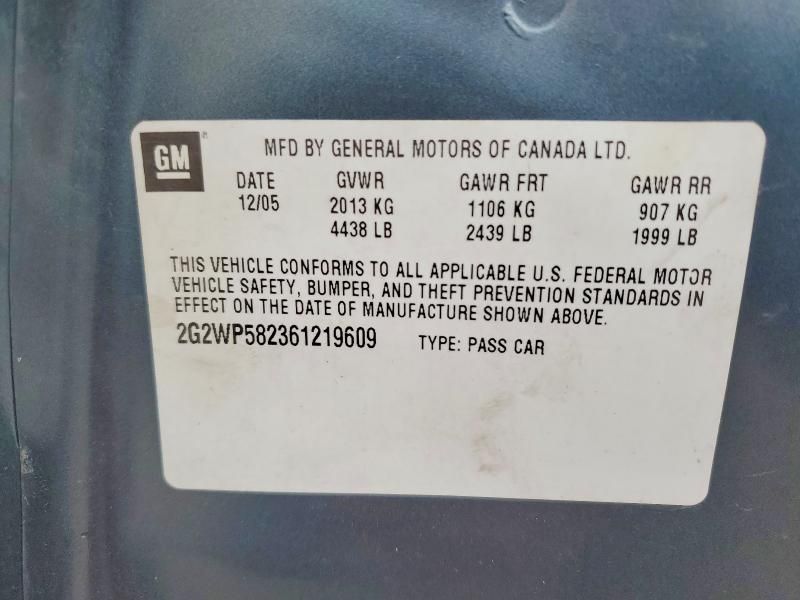 2006 Pontiac Grand Prix