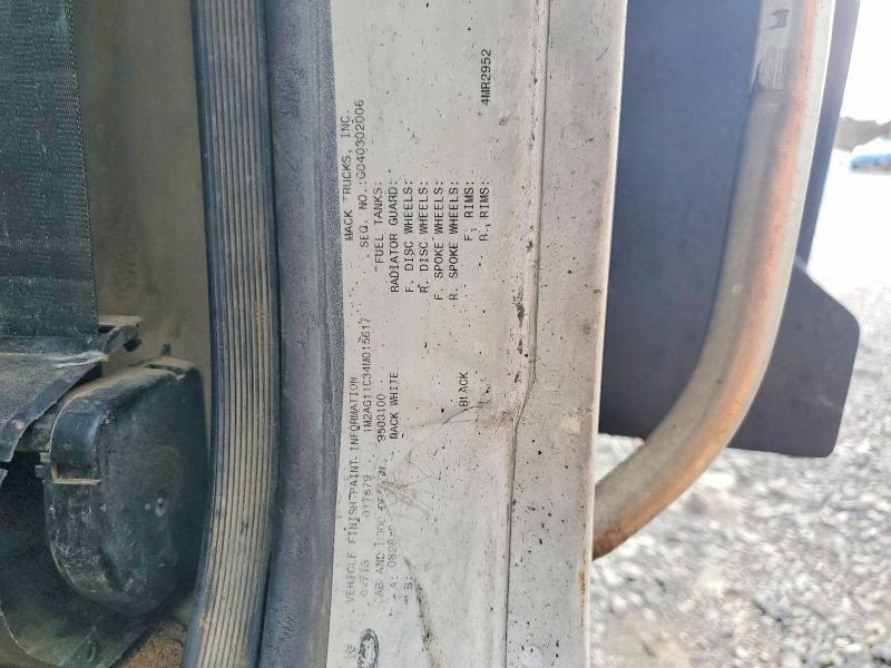 2004 Mack CV700 Dump Truck