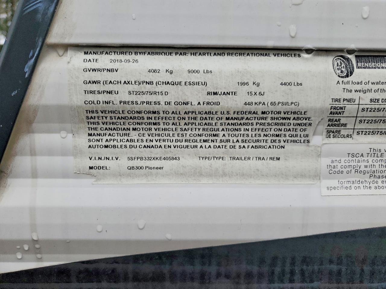 2019 Heartland Tland Pioneer Camper