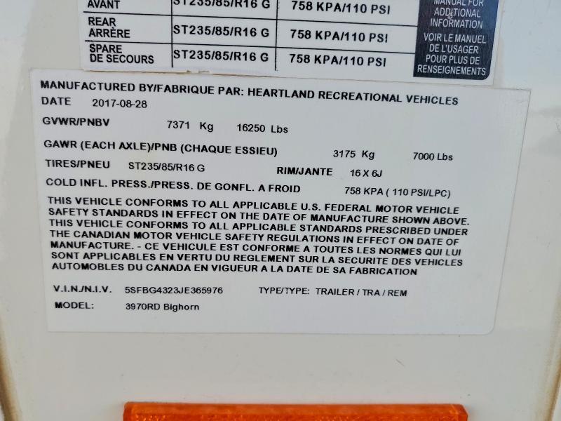 2018 Oeth Bighorn Traveler FI