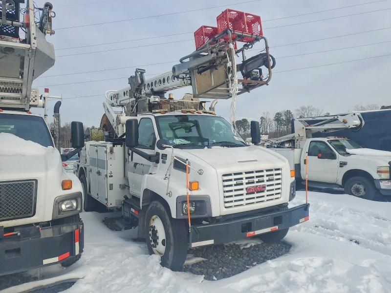 2009 GMC C8500 Cable Placer Bucket Truck