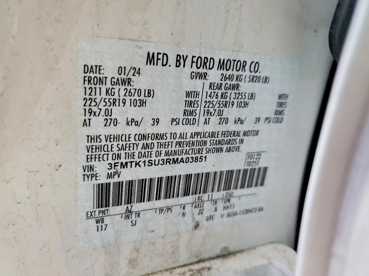 2024 Ford Mustang Mach-e Select