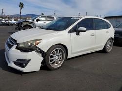 Subaru salvage cars for sale: 2016 Subaru Impreza Premium